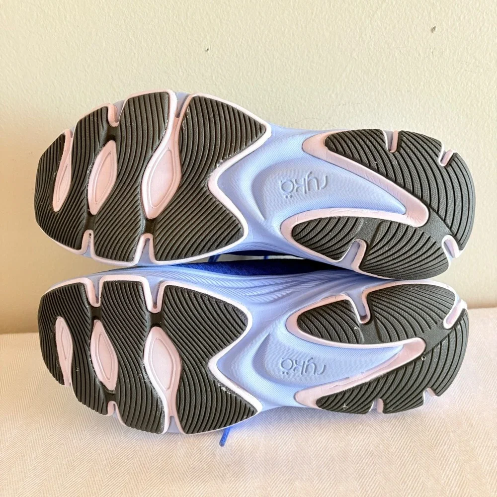 Ryka Devotion X Womens Walking Shoes Blue Mesh RE-ZORB Cushioning Sneaker SZ 7 - Picture 7 of 12